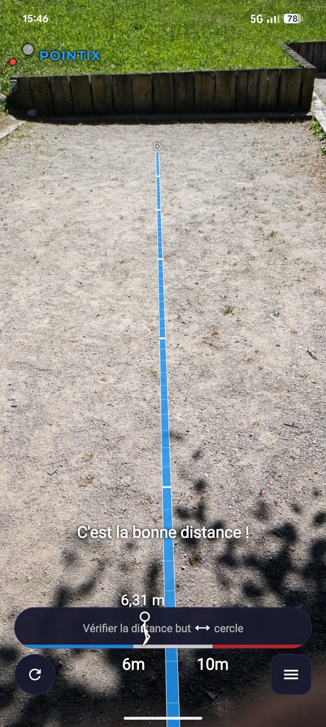 Distance réglementaire